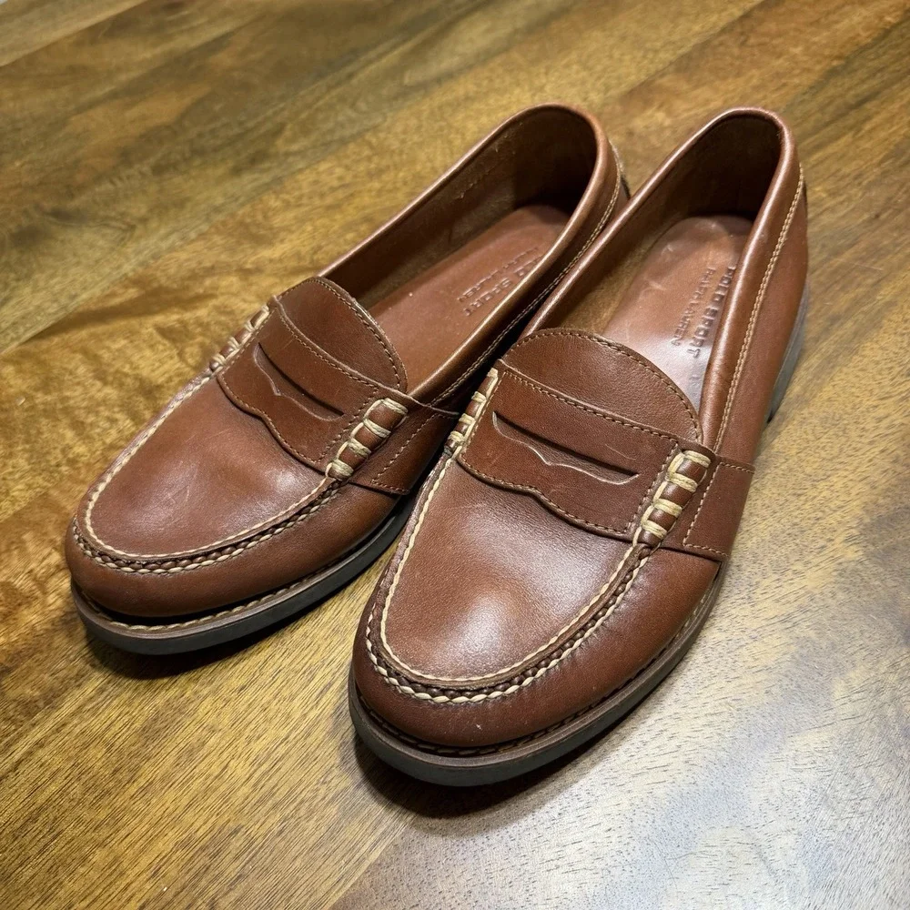 Polo Sport Ralph Lauren Leather Penny Loafers Men's Size 9.5